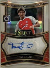 Tony Adams Panini Prizm Premier League - Signatures S-TA NM
