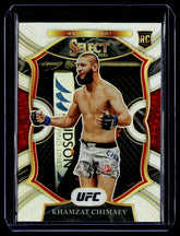 2021 Panini Select UFC - Silver Prizms Khamzat Chimaev 57 RC