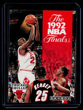1992-93 SkyBox The 1992 NBA Finals 314 Basketball Chicago Bulls