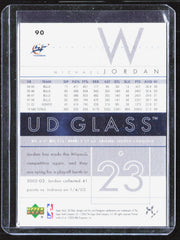 2002-03 UD Glass Michael Jordan 90 Basketball Washington Wizards