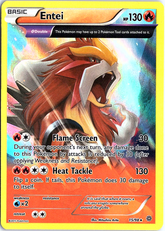 Entei (15) Holo Rare XY - Ancient Origins 15/98 NM