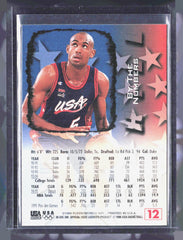 1996 Fleer USA Grant Hill 12 Basketball USA