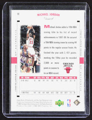 1998-99 SP Authentic Michael Jordan 10 Basketball Chicago Bulls