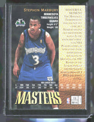 1997-98 Finest Stephon Marbury 19 Basketball Minnesota Timberwolves
