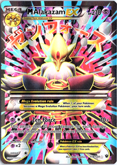 M Alakazam EX (Full Art) Ultra Rare XY - Fates Collide 118/124 NM