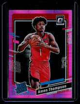 2023-24 Donruss Optic - Hyper Pink Amen Thompson 229 Houston Rockets