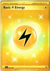 Basic Lightning Energy Hyper Rare SV01: Scarlet & Violet Base Set 257/198 NM