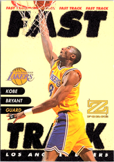 1997-98 SkyBox Z-Force - Fast Track Kobe Bryant 2 FT Los Angeles Lakers