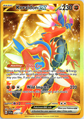 Koraidon ex Hyper Rare SV01: Scarlet & Violet Base Set 254/198 NM
