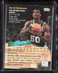 1997-98 Finest David Robinson 20 Basketball San Antonio Spurs