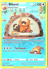 Bibarel Ultra Rare SWSH: Crown Zenith: Galarian Gallery GG25/GG70 NM