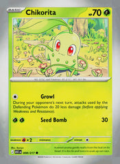 Chikorita ASC 008/217 NM