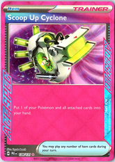 Scoop Up Cyclone ACE SPEC Rare SV: Prismatic Evolutions 128/131 NM