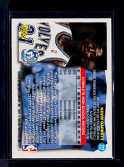 1995-96 Topps Kevin Garnett 237 Rookie