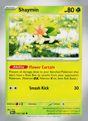 Shaymin DRI 010/182 NM