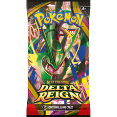 Pokemon TCG Mega Evolution Delta Reign booster pack art
