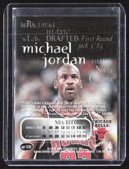 1998-99 SkyBox Thunder Michael Jordan 106 Basketball Chicago Bulls
