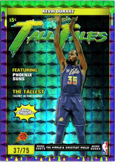 Kevin Durant Topps Chrome - Tall Tales Purple Geometric Refractor TT-6 NM
