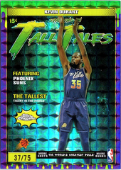 Kevin Durant Topps Chrome - Tall Tales Purple Geometric Refractor TT-6 NM