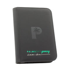 Palms Off Collector's Series 4 Pocket Zip Trading Card Binder - BLACK
