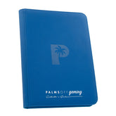 Palms Off Collector's Series 9 Pocket Zip Trading Card Binder - BLUE