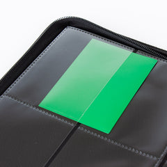Palms Off Collector's Series 9 Pocket Zip Trading Card Binder - BLACK