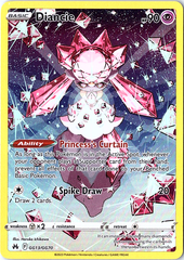 Diancie Ultra Rare SWSH: Crown Zenith: Galarian Gallery GG13/GG70 NM