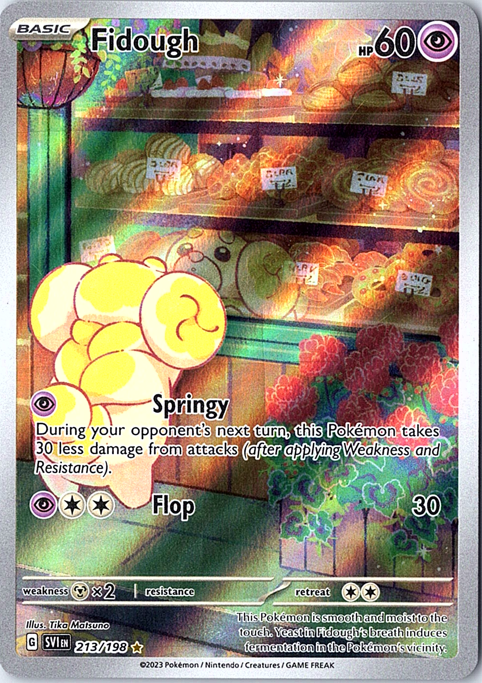 Fidough Illustration Rare SV01: Scarlet & Violet Base Set 213/198 NM