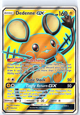 Dedenne GX (Full Art) Ultra Rare SM - Unbroken Bonds 195/214 NM
