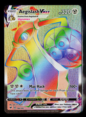 Aegislash VMAX (Secret) Holo SWSH04: Vivid Voltage 190/185 NM