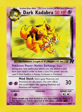 Dark Kadabra Unlimited Team Rocket 39/82 LP