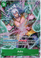 OP09-023 Adio ALT ART Parallel - One Piece TCG Emperors of the New World Eng