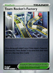 Team Rocket's Factory ASC 203/217 Reverse Holo NM