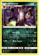 Umbreon Rare SM - Lost Thunder 120/214 NM