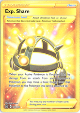 Exp. Share (Secret) Secret Rare SWSH05: Battle Styles 180/163 NM