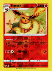 Flareon Reverse Holo SWSH04: Vivid Voltage 026/185 NM