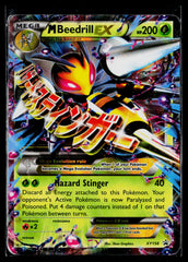 M Beedrill EX Holo XY Promos XY158 MP