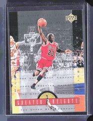 1996 Upper Deck Michael Jordan Greater Heights 3x5 Michael Jordan GH5 Basketball