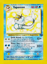Vaporeon (28) Unlimited Jungle 28/64 NM