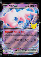 Mew ex 30C 066/128 Holo NM