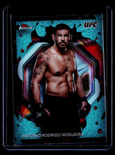 Antonio Rodrigo Nogueira Topps Finest UFC - Aqua Glitter Refractors 222 NM