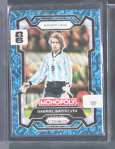 2026 Panini Prizm Monopoly FIFA WC four Corners BlueWavePrizms Gabriel Batistuta