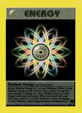 Rainbow Energy (80) Unlimited Team Rocket 80/82 NM