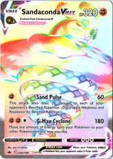 Sandaconda VMAX (Secret) Secret Rare SWSH06: Chilling Reign 206/198 NM