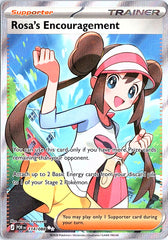 Rosa's Encouragement Ultra Rare ME03: Perfect Order 114/088 NM