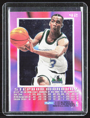 1996-97 E-X2000 Stephon Marbury 42 Basketball Minnesota Timberwolves