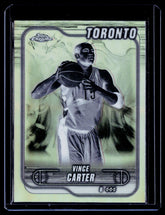 2024-25 Topps Chrome - Negative Refractor Vince Carter 54 Toronto Raptors