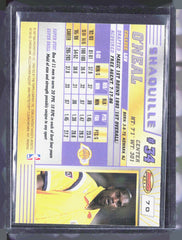 1996-97 Bowman's Best Shaquille O'Neal 70 Basketball Los Angeles Lakers