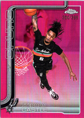 Stephon Castle Topps Chrome - Magenta Refractor /399 NM