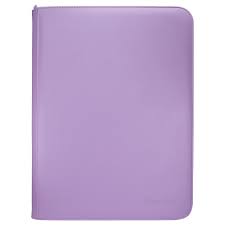 VIVID 9-Pocket Zippered PRO-Binder: Purple